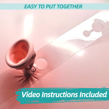 Load image into Gallery viewer, Pink Balloon Garland Kit | 120 Pack | Pink, Chrome Gold, White Balloons