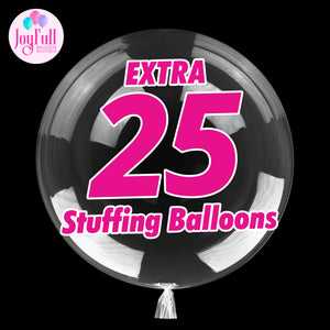 Joyfull Balloon Boutique Bundle - Balloon Stuffing Machine Set - with 25 Extra Bobo Balloons