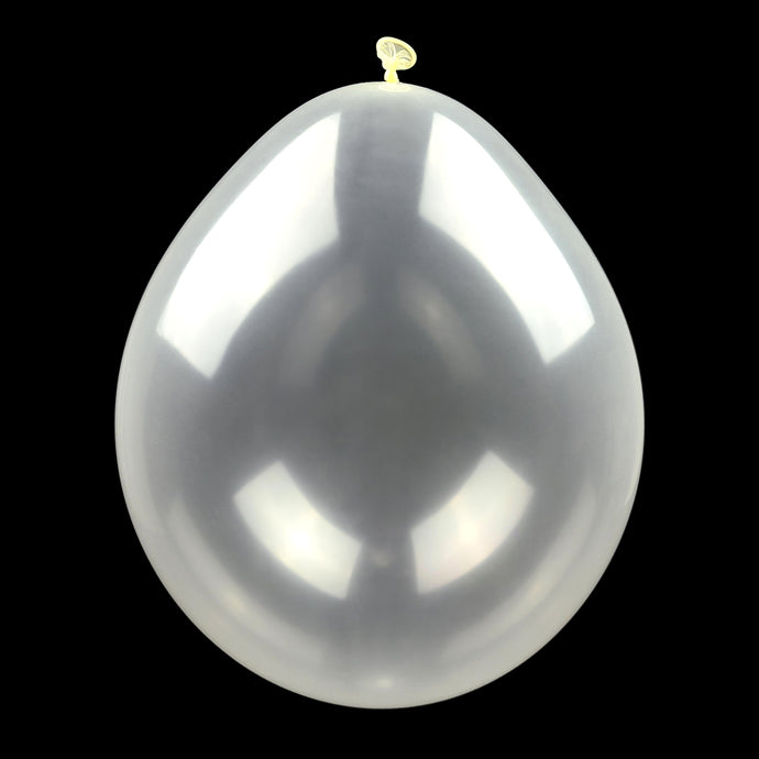 Bloonsy Pro-Grade 18-Inch Clear Latex Balloons (Pack of 10) - Extra-Wide Neck,  Balloons For Balloon Stuffing Machine