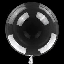 Load image into Gallery viewer, Bloonsy 24 Inch Clear Bobo Balloons (Pack of 10) - Extra-Wide Neck, Balloons For Balloon Stuffing Machine